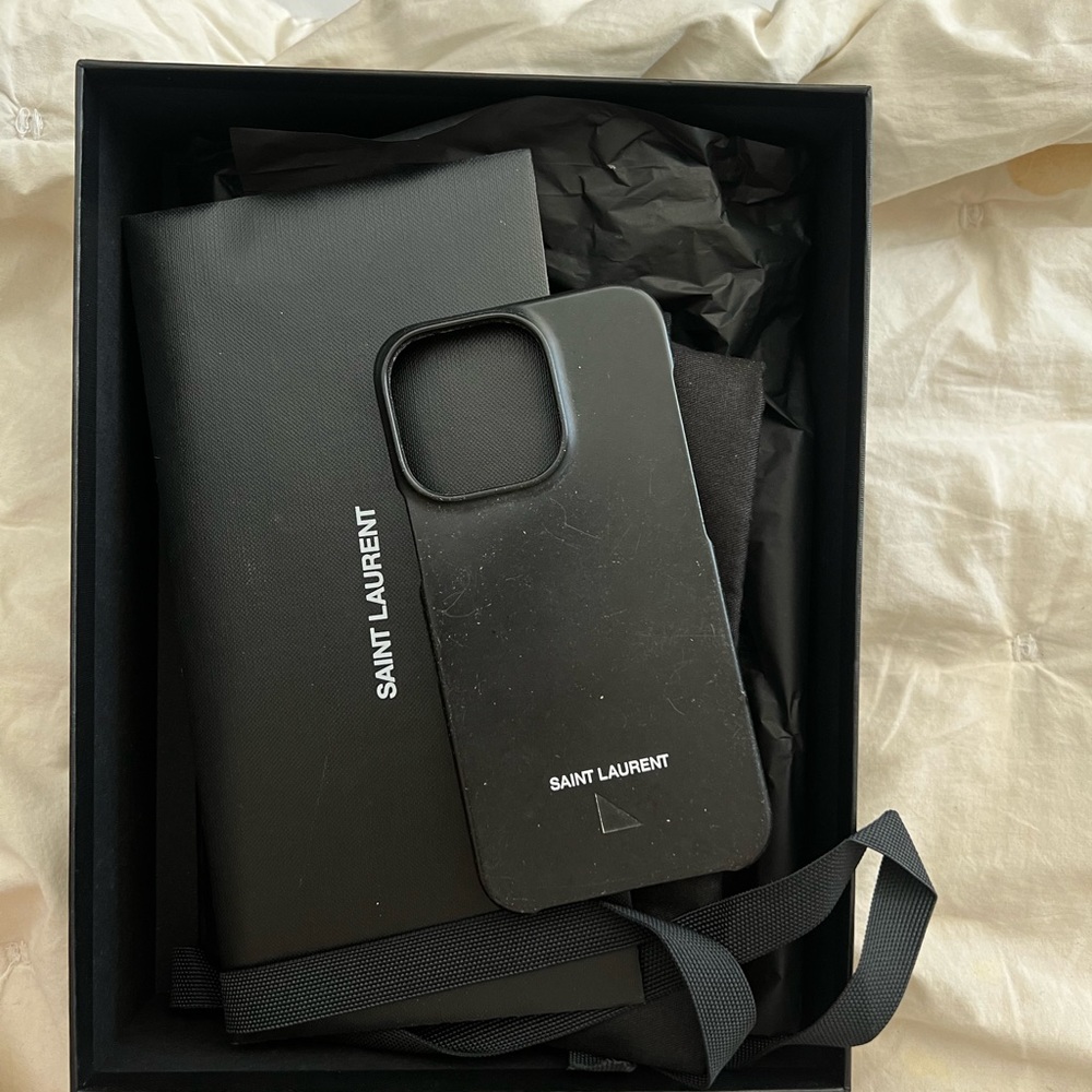 Saint Laurent iPhone 13 Pro case
